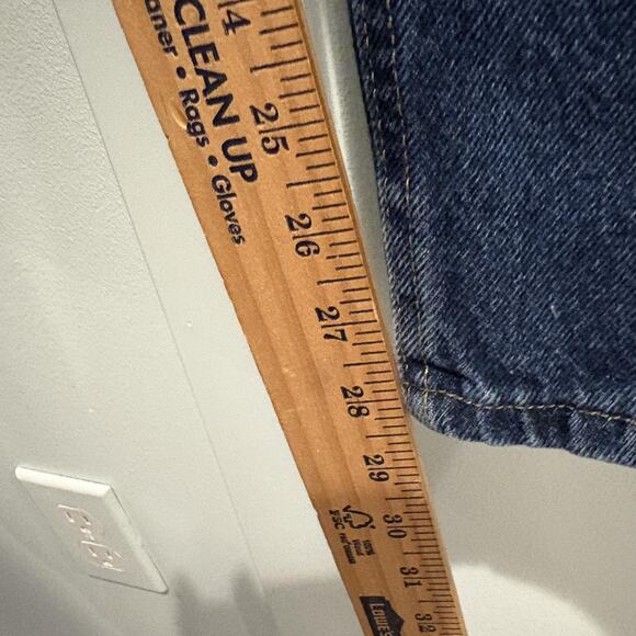 Wrangler Jeans Mens 38x29 Blue Regular Fit 96501MR Denim Straight Leg Comfort - Picture 8 of 13